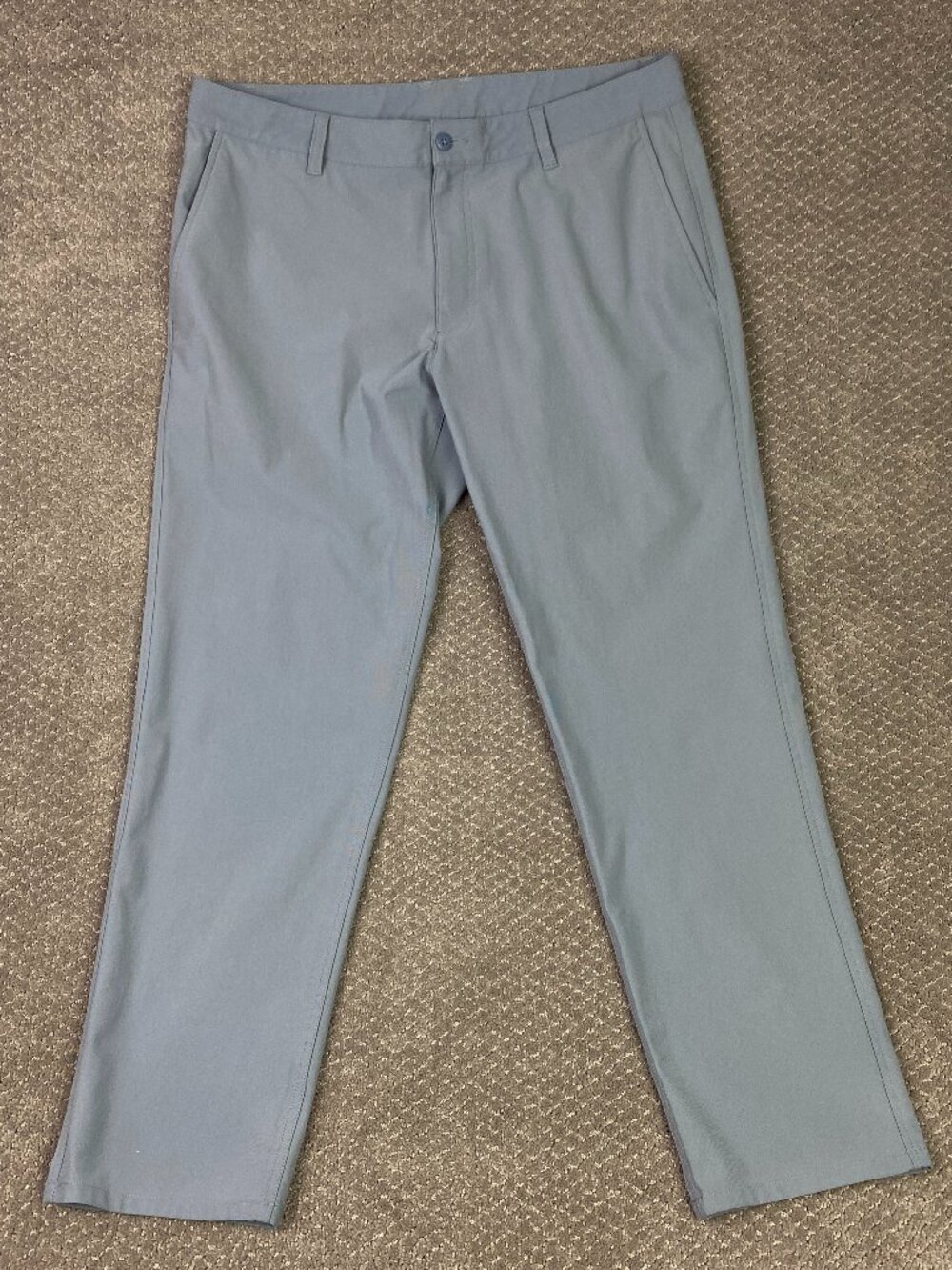 FootJoy Pants Mens 35x30 Slate Gray Blue Graphite Golf Performance Chino